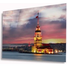 Marsilyan- Istanbul Kız Kulesi Cam Tablo