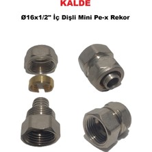 Kalde Ø16X1/2" Iç Dişli Mini Pex Rekor - Mobil Sistem Boru Bağlantı Rekoru