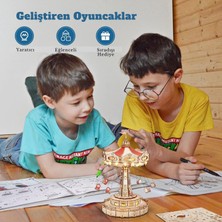 Novi Hobby Minyatür Hayal Salıncağı | Ahşap Hayal Salıncağı  Maketi | 3D Puzzle