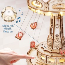 Novi Hobby Minyatür Hayal Salıncağı | Ahşap Hayal Salıncağı  Maketi | 3D Puzzle