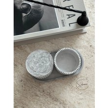 So Home 3'lü Dekoratif  Set, Dekoratif Set Gri Mermer Desen