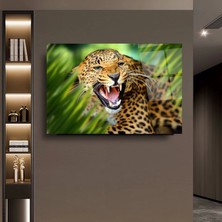 Yeşillik ve Hırçın Sanatsal Cam Tablo