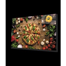 Marsilyan- Pizza Mutfak Cam Tablo   Pizza Kitchen