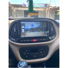 Oto Dünyam Fiat Doblo Android 9 Inç Uyumlu Ekran 2 GB Ram 32 GB Hafıza Kablosuz Carplay Navigasyon Multimedya