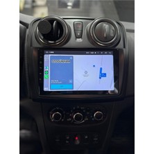 Dacia Sandero Uyumlu Multimedya Carplay, Navigasyon 4gb Ram 64GB Hafıza