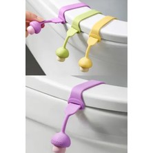 Gampus Klozet Kapağı Kaldırma Aparatı Daha Hijyenik Kullanımlı