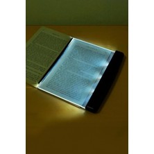 Gampus Kitap Okuma LED Panel Kitap Yaprak Şeklinde Kitap Okuma Ayracı Işıklı
