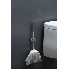 Gampus Mop Askısı Pratik Süpürge ve Paspas Tutucu Duvar Askısı 4 Adet Banyo Askı