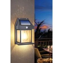 Gampus Şık Suya Dayanıklı Hareket Sensörlü Güneş Enerjili Aydınlatma: Ampul Şekilli, Bahçe, Balkon