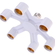 Gampus E27 6lı Duy Çoğaltıcı - Lamba Duy Çoklayıcı - E 27 6 In 1 Ampul Duy Çoğaltma Studio Lamp