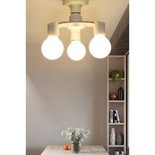 Gampus E27 6lı Duy Çoğaltıcı - Lamba Duy Çoklayıcı - E 27 6 In 1 Ampul Duy Çoğaltma Studio Lamp