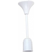 E27 Tij Duy Plastik Aksamlı Porselen Gövdeli Yeni Tip Tij Duy 50 Adet