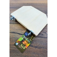 Vixpet Venty 15x20 cm Stant Papağan Tüneği | Konur, Sultan, Lori, Monk, Muhabbet, Forpus, Kayık, Sevda, Kakariki, Senegal, Rozella -T413