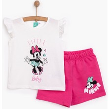 Disney Minnie Mouse Kız Tshirt-Şort Kız Bebek