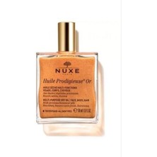 Nuxe Huile Prodigieuse Or Altın Parıltılı Yüz Vücut Saçlar İçin Çok Amaçlı Kuru Yağ 50 ml
