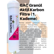 Watalina 5'li Su Arıtma Filtre Seti – Pp Sediment, Gac, Cto Karbon, Membran ve Post Karbon