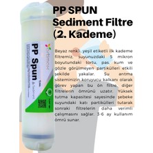 Watalina 5'li Su Arıtma Filtre Seti – Pp Sediment, Gac, Cto Karbon, Membran ve Post Karbon