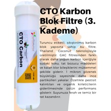 Watalina 5'li Su Arıtma Filtre Seti – Pp Sediment, Gac, Cto Karbon, Membran ve Post Karbon