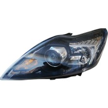 - Ford Focus 2.5 Uyumlu Ön Sol ( R) Far  Mercekli Siyah Zemin 2008-2011