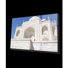 Marsilyan- Beyaz Bina Cam Tablo White