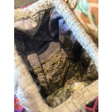 Simarikcraft el örgüsü Burslu Çanta, Burgu Motif, handmade çanta