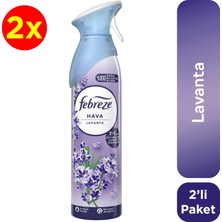 Febreze Hava Ferahlatıcı Sprey Oda Kokusu Lavanta 185 ml 2 Adet
