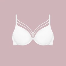 QKK Kadın Beyaz Destekli Sütyen 1420NURTEKS