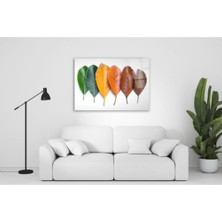 Marsilyan- Yapraklar Cam Tablo