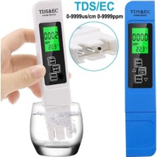 2Liyao Mavi Arka Işık Profesyonel 3 In 1 Ph Test Cihazı Su Ph Ölçer Tds Ec Sıcaklık Ölçer Dijital LCD Su Test Kalemi Saflık Filtresi Su Kalitesi (Yurt Dışından)