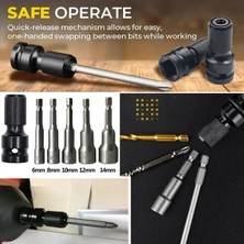 2Liyao 1 Adet Soket Dönüştürücü Adaptör 1/2 Ila 1/4 "lokma Anahtar Lokma Seti Dönüştürücü Elektrik Anahtarı Dönüşüm Kol Adaptörü El Aleti (Yurt Dışından)
