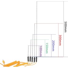 2Liyao 500MM 1 Adet Dayanıklı 100/150/200/300/500MM K-Tipi Termokupl Prob Sensörü Sıcaklık -50°c Ila 1200°C Tel Kablolu Ölçme Aletleri (Yurt Dışından)