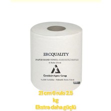 Ercquality Hareketli Kağıt Havlu 21 cm 2,5 kg 6 Rulo