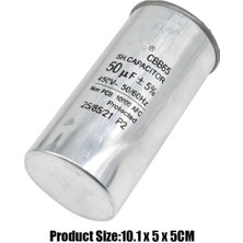 2Liyao 50UF CBB65 400V 450V CBB60 CBB65 10UF 20UF 30UF 40UF 60UF 80UF Motor Çalıştırma Çalışıyor Kondansatör Başlatma 450VAC Su Pompası Motor Çalıştırma (Yurt Dışından)
