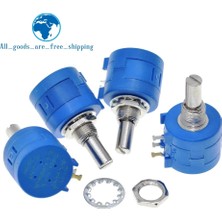 2Liyao 20K Ohm 3590S Çok Turlu Potansiyometre 500 1k 2k 5k 10K 20K 50K 100K Ohm Potansiyometre Ayarlanabilir Direnç 3590 102 202 502 103 (Yurt Dışından)
