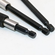 2Liyao 100MM 1/4 Inç Hex Shank Hızlı Bırakma Elektrikli Matkap Manyetik Tornavida Bit Ayarlanabilir Uzatma Tutucu Bar Shank Güç Aracı (Yurt Dışından)