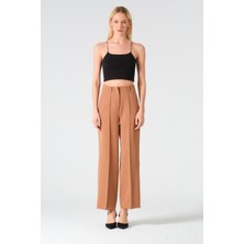 Gogo Trendy Çımalı Pantolon Kahve 1002