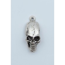 Kuru Kafa Gümüş Kaplama Kolye Ucu