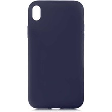 ZORE Apple iPhone Xr 6.1 Uyumlu Lsr Laaakan KAPAK-LACIVERT-8682314052306-TA42891-TDOM