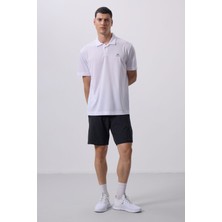 Tommy Life Antrasit Polyester Ince Yumuşak Standart Fit Erkek Taytlı Şort - 81287