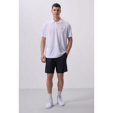 Tommy Life Antrasit Polyester Ince Yumuşak Standart Fit Erkek Taytlı Şort - 81287