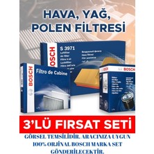 Bosch 3'LÜ FİLTRE SETİ VW Transporter T5 2.0 TDI 4Motion 6/2010 - 8/2015 100 (kW) 7E