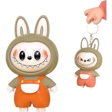 Krnsjewqp La Bubu Yüz Değiştiren Bebek Karikatür Q Sevimli Yeni Yüz Değiştiren Bebek Dekompresyon Anahtarlığı Klasik Oyuncak (Yurt Dışından)