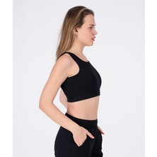 Tootechin Mikromodal Kumaş Nefes Alan Çıkarılabilir Ped Detaylı Empower Mesh Spor Sütyeni