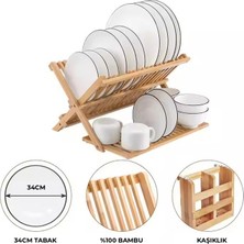 Kotıa Home Bambu Bulaşıklık Kaşıklıklı