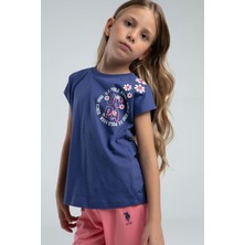 U.S. Polo Assn.  Kız Çocuk Kapri Takım