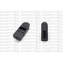 KRAFTVOLL-04050203 - Cam Acma Kapama Anahtarı Astra H Zafıra B Sol Cıftlı 132 287 06 (Pın 14)
