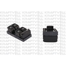 KRAFTVOLL-04050037 - Cam Acma Kapama ve Emnıyet Kılıt Anahtarı Dortlu A4 13>15 A5 12> Q5 13>
