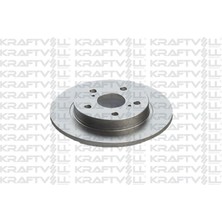 KRAFTVOLL-07040071 - Arka Fren Dıskı (Aynası) Duz Toyota Aurıs 1.4 D4D 2007-2011 Corolla 1.4 D4D 2007-2011 (270X5)
