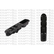 KRAFTVOLL-04050027 - Cam Acma Kumanda Anahtarı On Sol P207 Dortlu Ayna Katlamalı