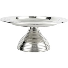 Mikasa Moor Gümüş Ayaklı Metal Sunumluk 31 x 14 cm